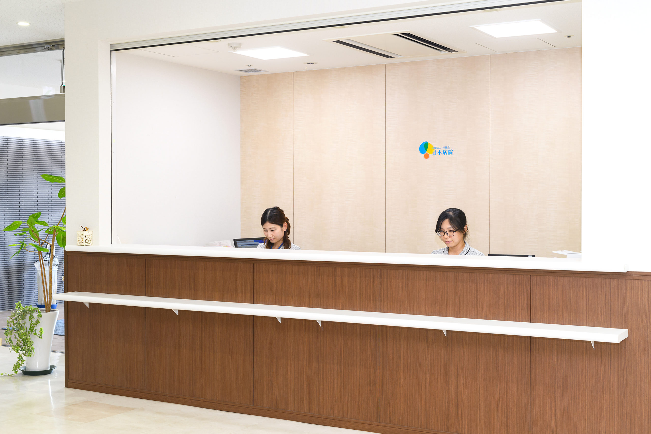 院内ギャラリー(受付)